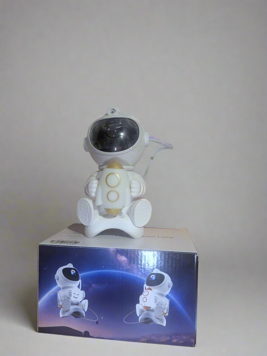 MINI Astronauta Proyector + Speaker Bluetooth cohete 🚀