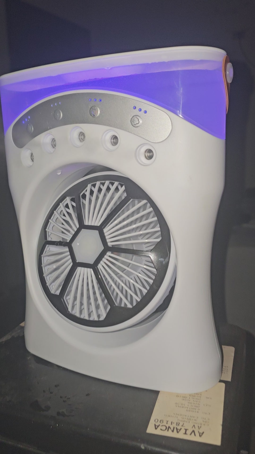 El Mata Sudor Pro Max - AIR COOLER RECARGABLE ( échale agua helada y disfruta de una brisa congelada )