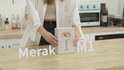 Gimbal Estabilizador Inteligente de 3 Ejes modelo | MERAK M1 |