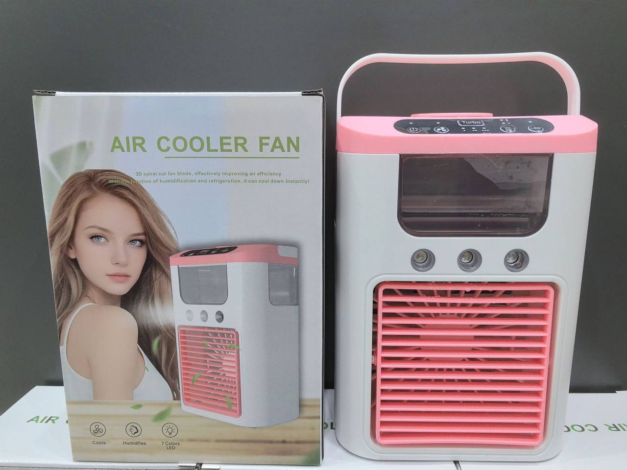 Air Cooler Fan | Ventilador Recargable de aire frio
