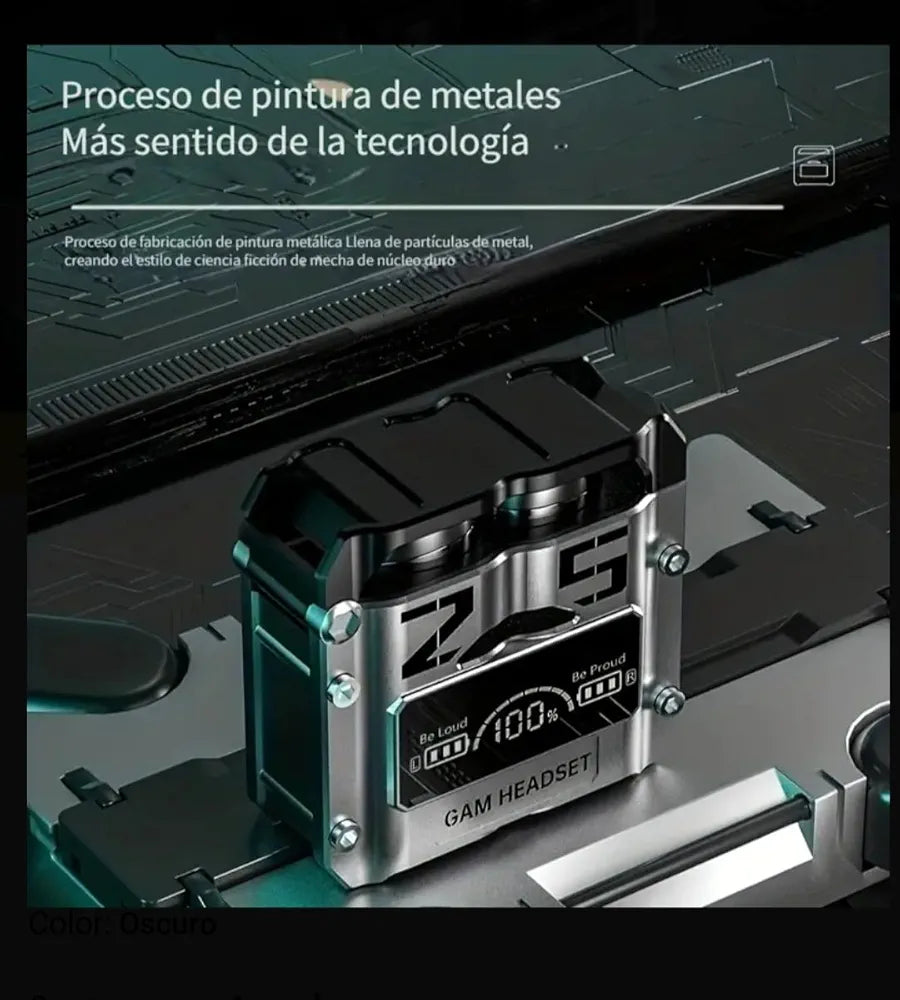 Auriculares Bluetooth M25 / Gaming 5.3