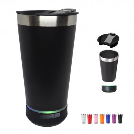 Vaso Termico Bluetooth 473 ml. Con cargador tipo c