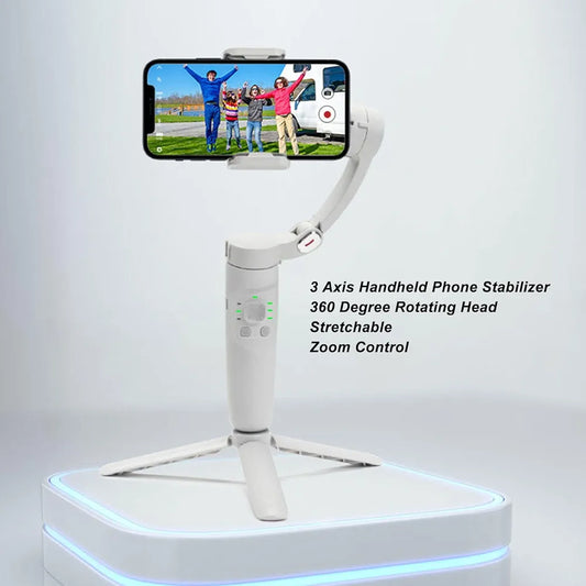 Gimbal Estabilizador Inteligente de 3 Ejes modelo | MERAK M1 |
